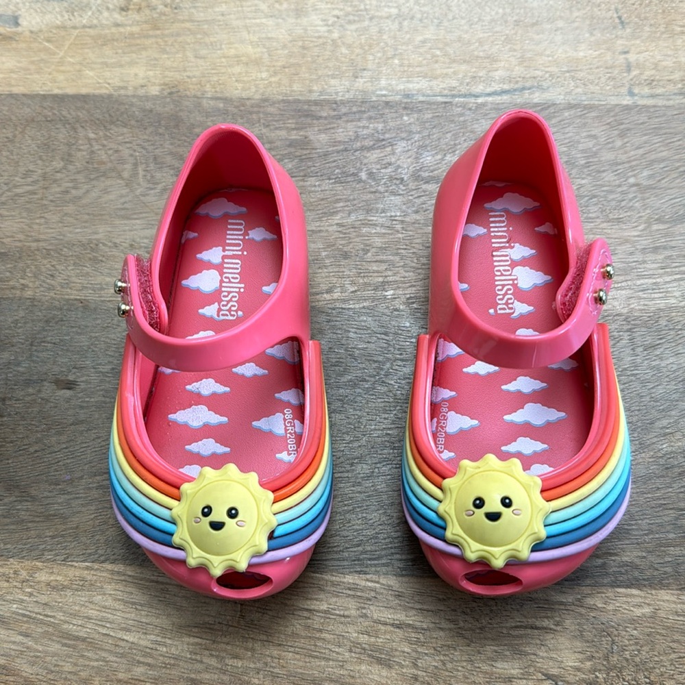 Mini Melissa jelly shoes